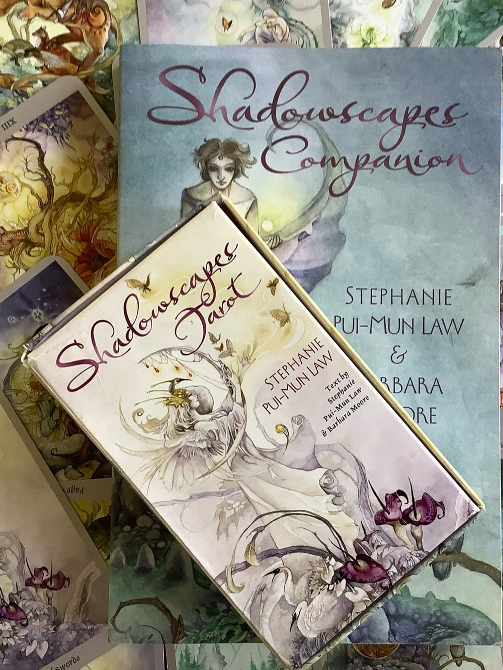 Shadowscapes Tarot Deck by — Lavender & Cream Art Tarot